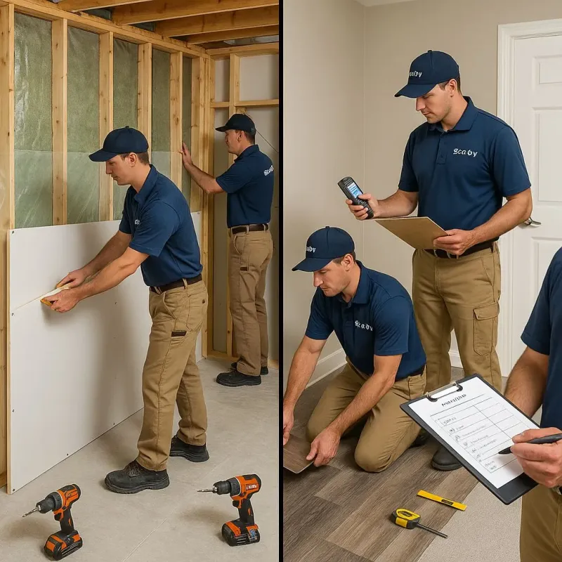 Repairs and Reconstruction process in Naples Manor, FL