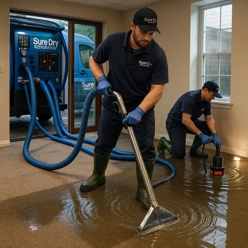 Water Extraction and Removal process in Naples Manor, FL